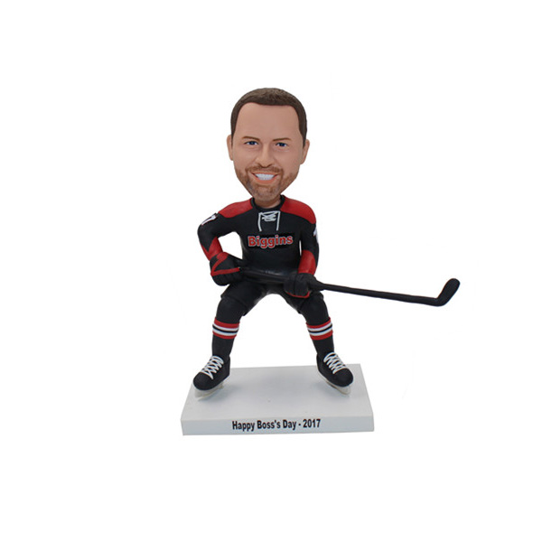 Custom Hockey Bobbleheads Jersey Can Be Changed As Per Your Request