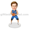 Custom Bobblehead Man Holding A Basketball