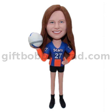 Gift for Volleyball Player Custom Bobble Head