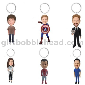 Custom Figures Keychain Bobblehead