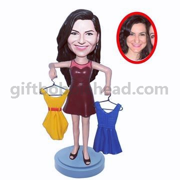 Custom Bobblehead Costume Designer Female