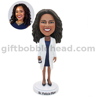 2021 Best Gift for Doctors Custom Female Doctor Bobble Head